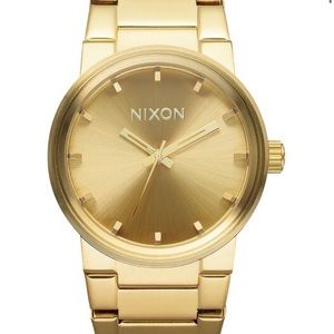 Nixon The Cannon All Gold Watch